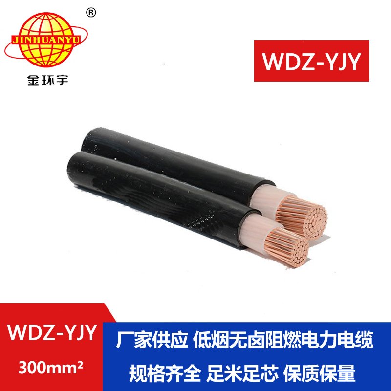 金環(huán)宇電線電纜 環(huán)保低煙無鹵電纜WDZ-YJY 300平方