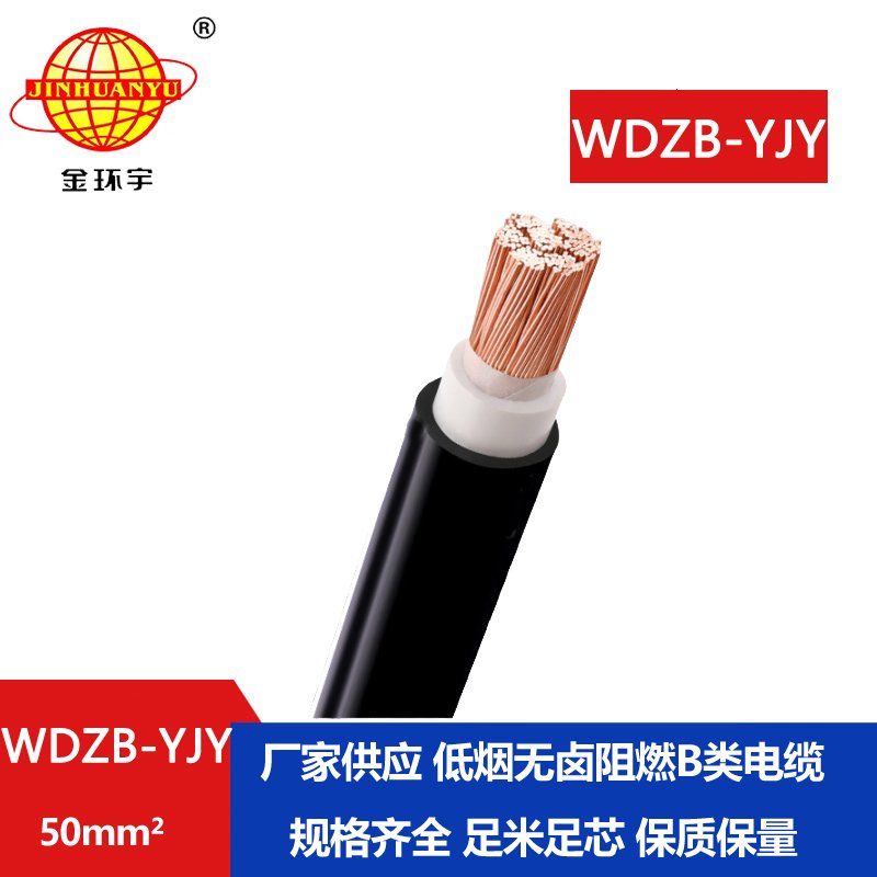 金環(huán)宇電線電纜 低煙無(wú)鹵阻燃yjv交聯(lián)電纜 WDZB-